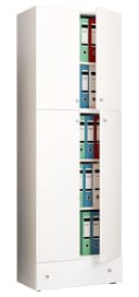 VCM Aktenschrank Lona XXL Weiß 5-Fach mit Schublade Bild 3