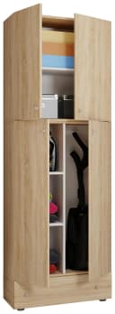 VCM Mehrzweckschrank Lona S Holz Braun 200cm Bild 2