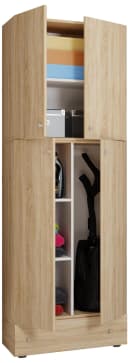 VCM Mehrzweckschrank Lona S Holz Braun 200cm Bild 3