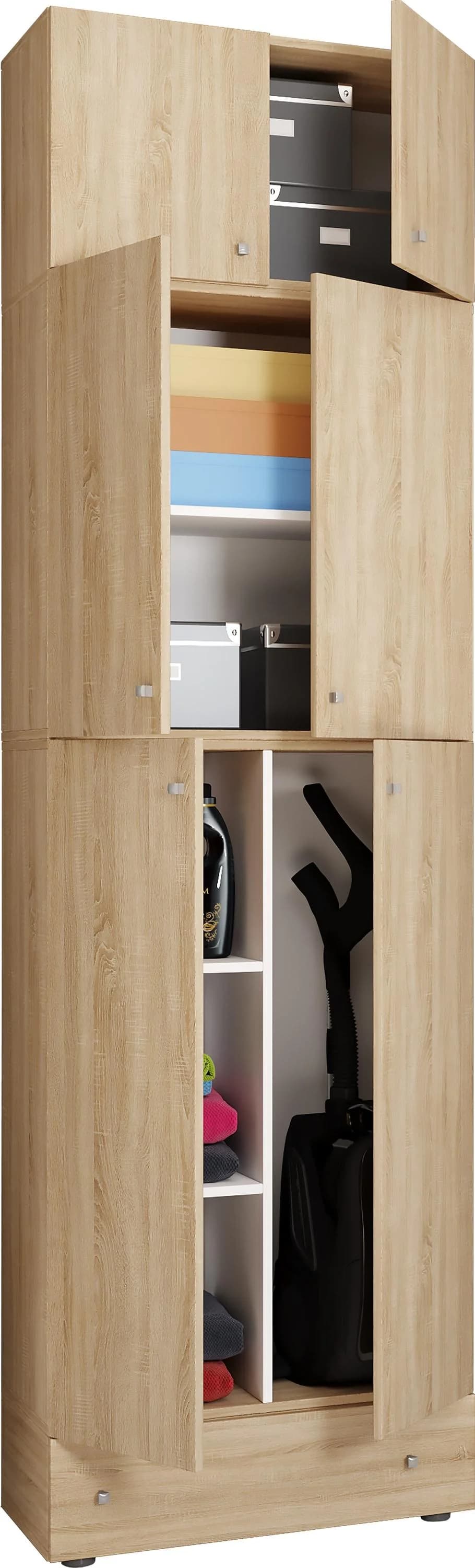 VCM Putzschrank Lona SA Holz Braun 240cm - Bild 3