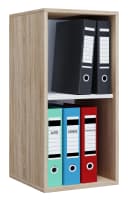 VCM Bücherregal Lona l 2f Braun Sonoma-Eiche Büroregal Bild 3