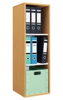 VCM Bücherregal Lona I 3f Braun Holzoptik Büroregal Bild 3