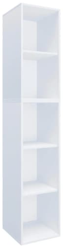 VCM Bücherregal Lona I 5f Weiß Holzregal Büro Ordner Bild 5