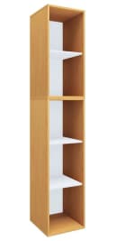 VCM Bücherregal Lona I 5f Braun Holz Büroregal mit 5 Fächern Bild 2