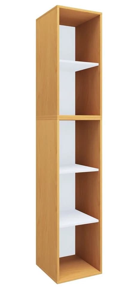 VCM Bücherregal Lona I 5f Braun Holz Büroregal mit 5 Fächern - Bild 2