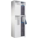 VCM Wäscheschrank Dreso XXL 4f Weiß Bild 1