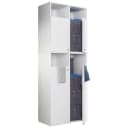 VCM Wäscheschrank Dreso XXL 4f Weiß Bild 3