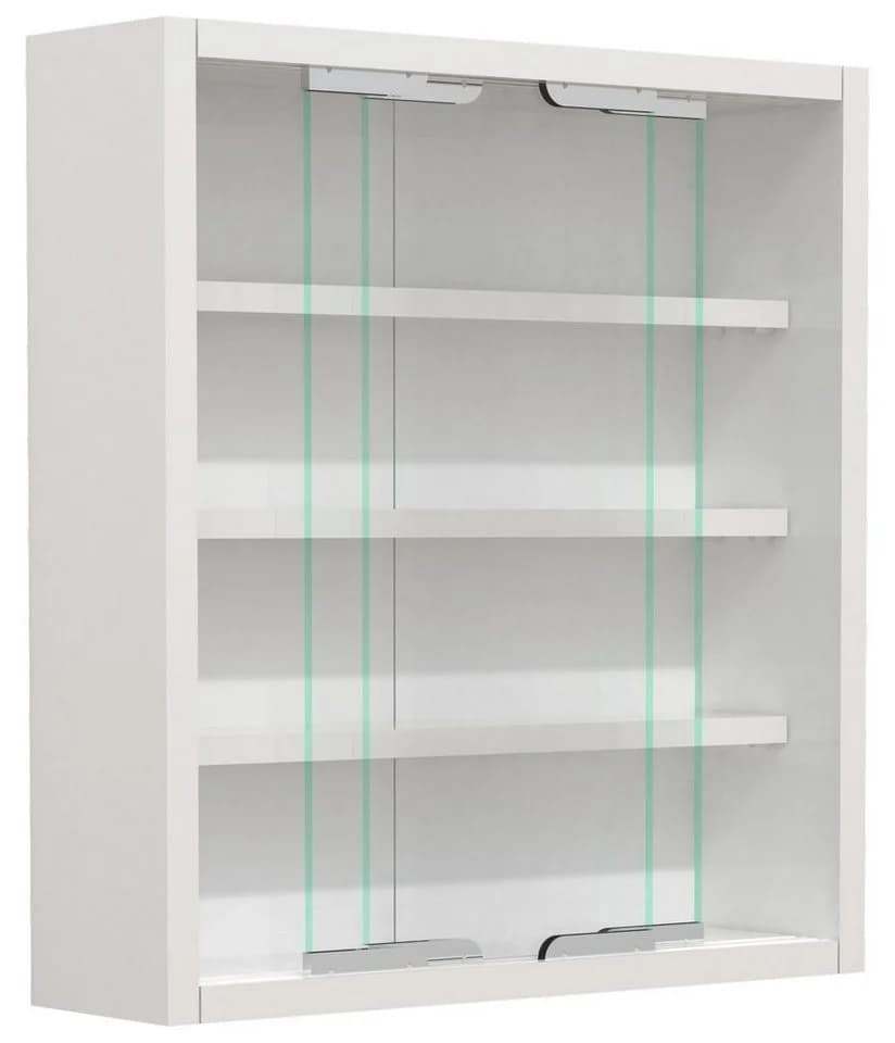VCM Hängevitrine Agisa S Wandvitrine mit Glas-Schiebetüren