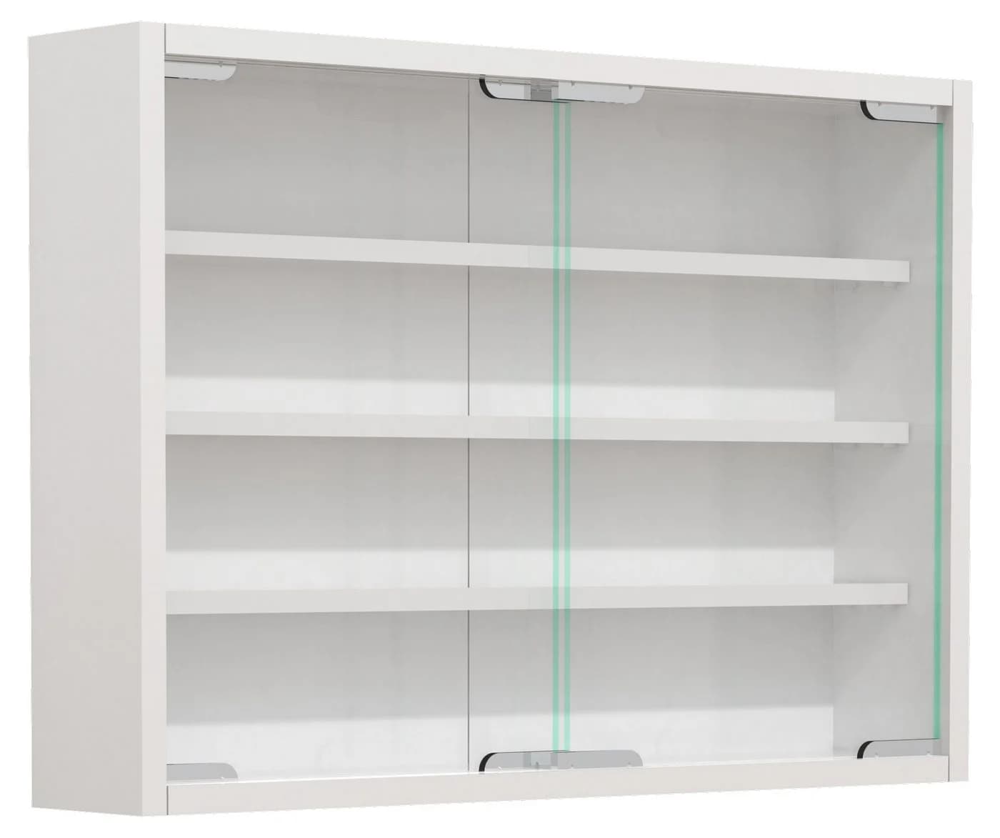 VCM Hängevitrine Agisa M Wandvitrine Weiß - Bild 2