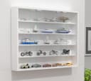 VCM Wandvitrine Agisa L Weiß mit Glas Bild 4