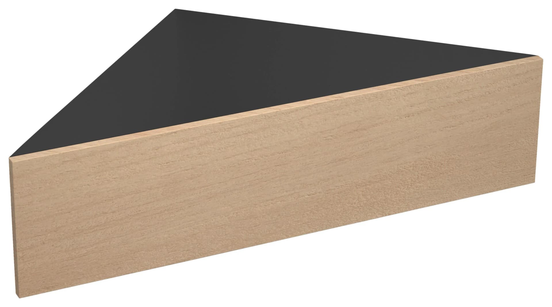 VCM Nachttisch Usal S Wandregal mit Schublade Braun/Schwarz