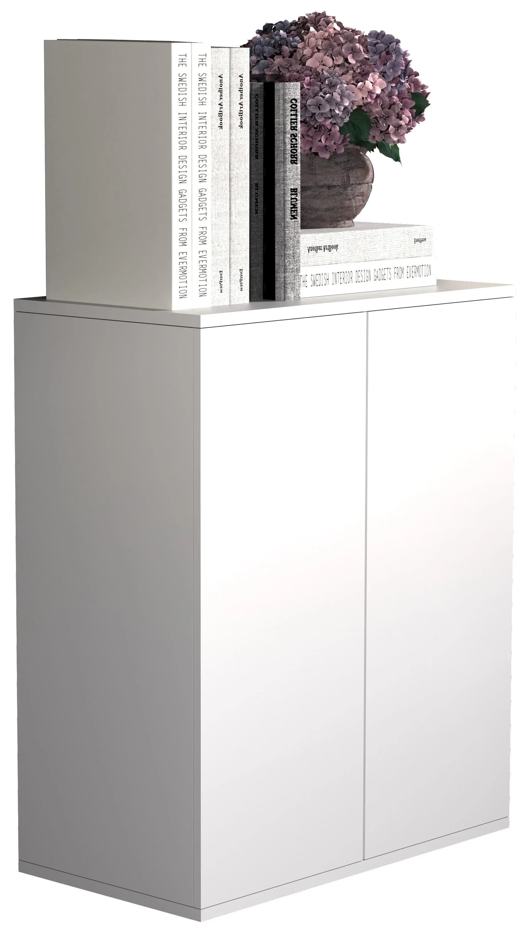 VCM Kommode Dalosa Weiß mit Push-to-Open Funktion - Bild 3