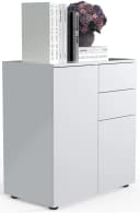 VCM Holz Kommode Dalosa Sideboard mit 2 Türen und Schubladen Bild 3