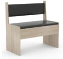 VCM Holz Eckbank Sitzbank mit Stauraum Sonoma-Eiche Bild 2