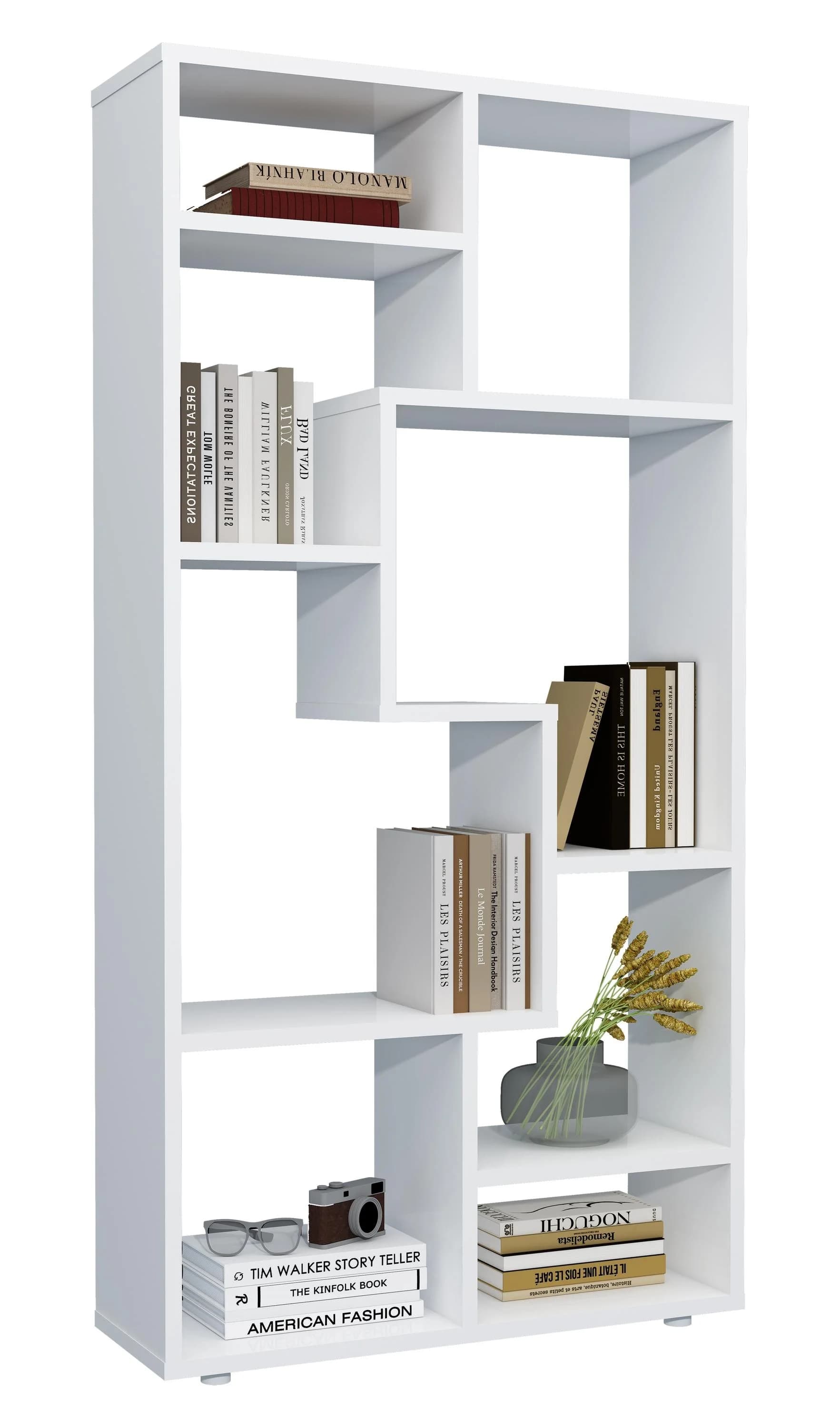 VCM Holz Standregal Lanisa M - Bücherregal mit 8 Fächern - Bild 2