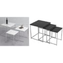 VCM 3-tlg. Tischset Weiß Metall MDF Couchtisch Set Bild 1
