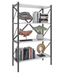 VCM Standregal Insasi Weiß Industrial Design 4 Fach Bild 2