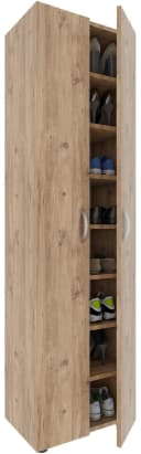 VCM Schuhschrank Ulas 8 XXL Honig-Eiche 8 Fächer Bild 2