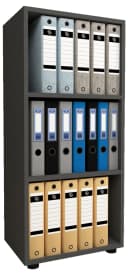 VCM Büroregal ULAS Platzsparender Aktenschrank Bild 2