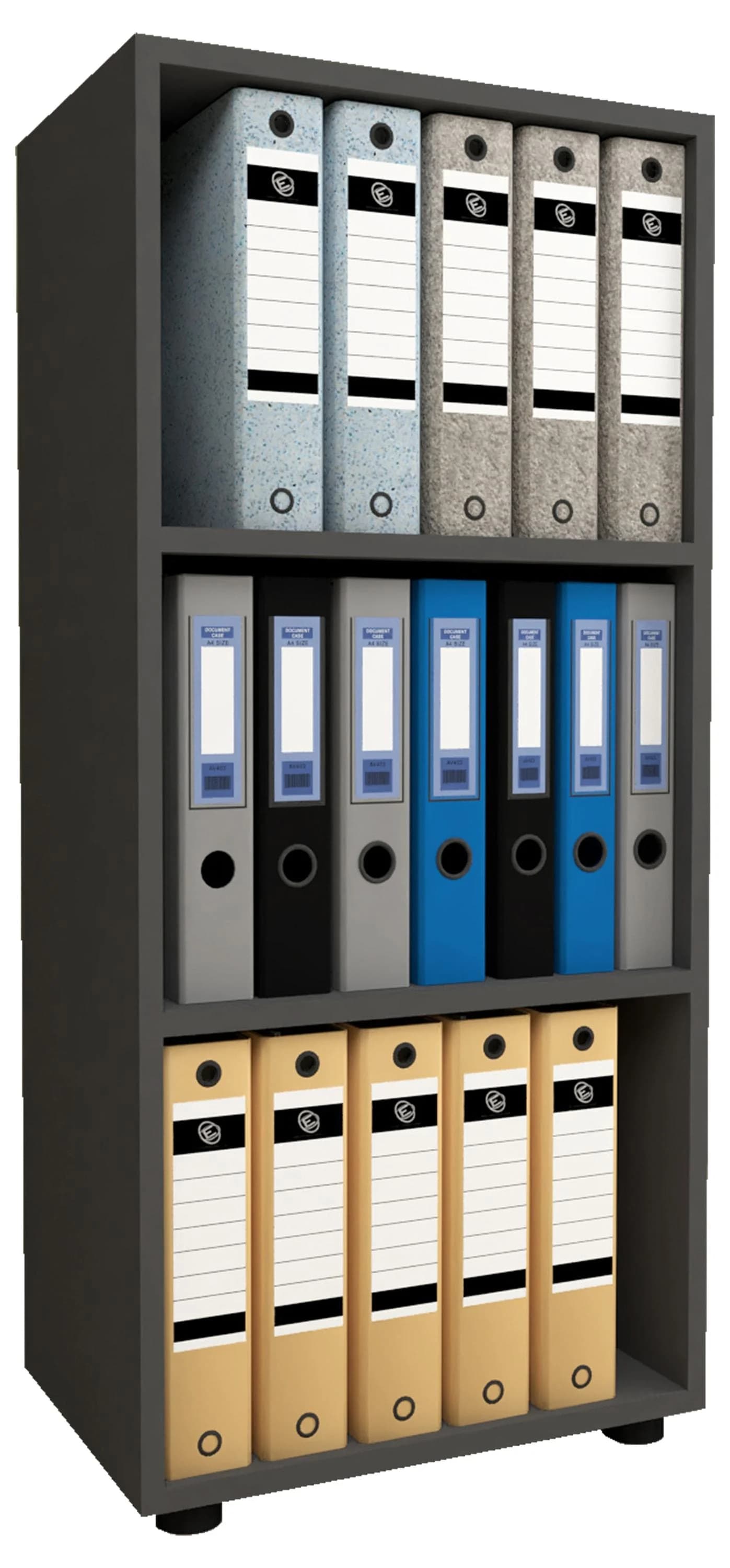 VCM Büroregal ULAS Platzsparender Aktenschrank - Bild 2
