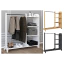 VCM Kleiderschrank Lempu M Anthrazit Offenes Kleiderregal Bild 1