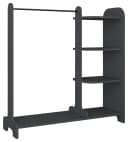 VCM Kleiderschrank Lempu M Anthrazit Offenes Kleiderregal Bild 2