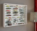 VCM Hängevitrine Mandosa XXL Weiß Glas 8 Fächer Bild 4