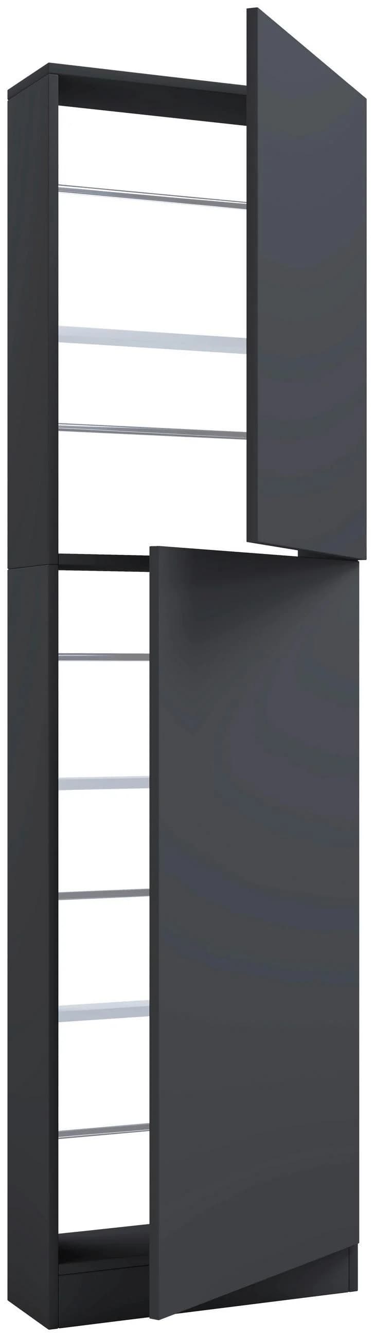 VCM Schuhschrank Fulisa XL Anthrazit 10 Paar Holz - Bild 2