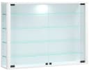 VCM Glasvitrine Vitrosa L Weiß Hängevitrine ESG-Sicherheitsglas Bild 2