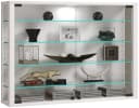 VCM Glasvitrine Vitrosa L Weiß Hängevitrine ESG-Sicherheitsglas Bild 3