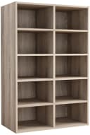 VCM Schuhregal Hinsol M Braun Holz 10 Fächer Bild 2