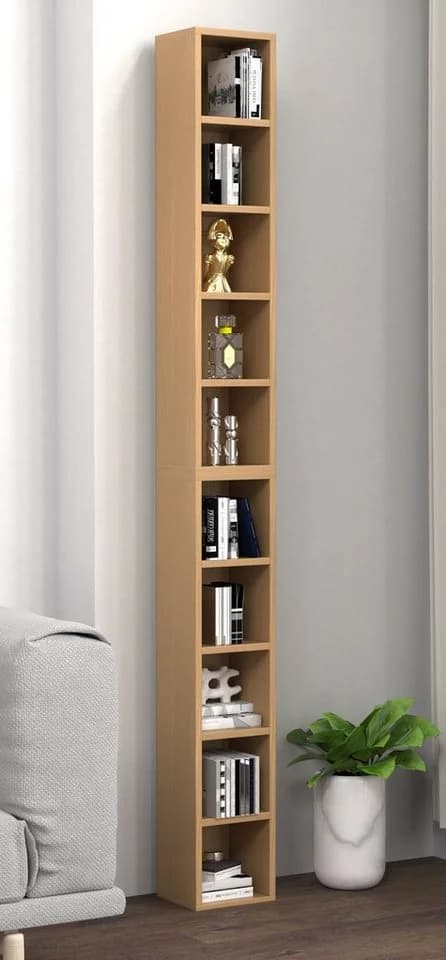 VCM Standregal Megosa S Holz Buche CD DVD Aufbewahrung - Bild 5