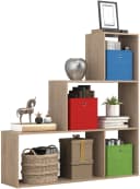 VCM Standregal Dubila M Braun Sonoma-Eiche Raumteiler Bild 2