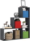 VCM Standregal Dubila M Anthrazit Raumteiler Bücherregal Bild 2