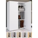 VCM Schuhschrank Lona 3 Braun Holz 3 Fächer Bild 1