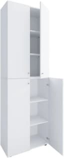 VCM Schuhschrank Lona XL 6-Fach Weiß Holz Bild 2