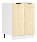 VCM Küchenschrank Fasola 60 cm Unterschrank mit Drehtüren Bild 2