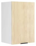 VCM Hängeschrank Küche Fasola Braun Weiß 100% Holz Bild 2