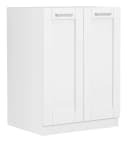 VCM Küchenschrank Colura 60 cm Weiß mit Drehtüren Bild 2