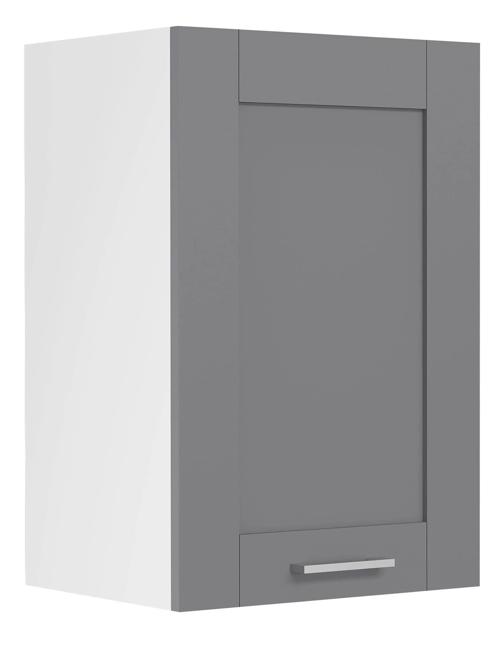 VCM Hängeschrank Colura Landhausstil Weiß Anthrazit - Bild 2