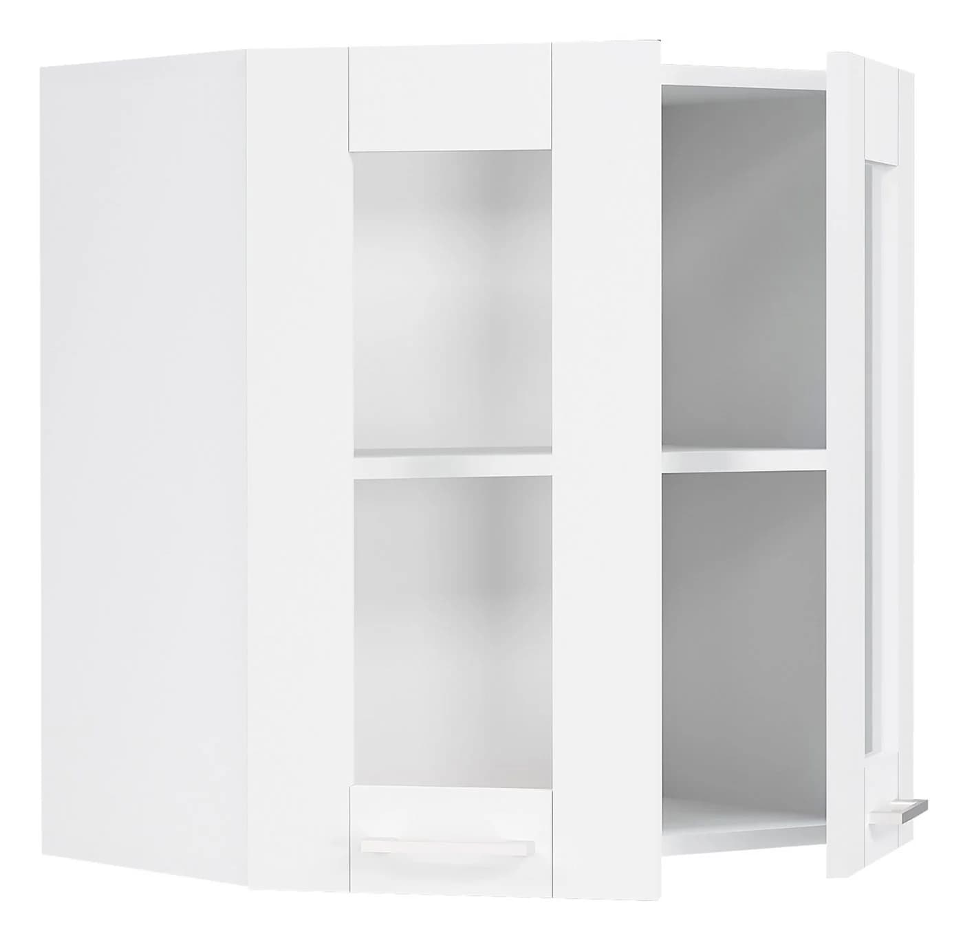 VCM Hängeschrank Colura Weiß mit Glas - Bild 5