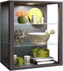 VCM Hängevitrine Glasol SW Anthrazit mit Glasböden Bild 5