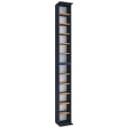 VCM Holzregal Bigol CD Schrank Anthrazit Honigeiche Bild 5
