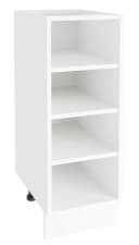 VCM Küchenschrank Esilo Weiß 30cm 2 offene Fächer Bild 4