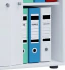 VCM Aktenschrank Lona mit Schiebetüren Anthrazit Braun Bild 4