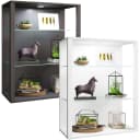 VCM Glasvitrine Hängevitrine Anthrazit Glas ESG-Sicherheitsglas Bild 1