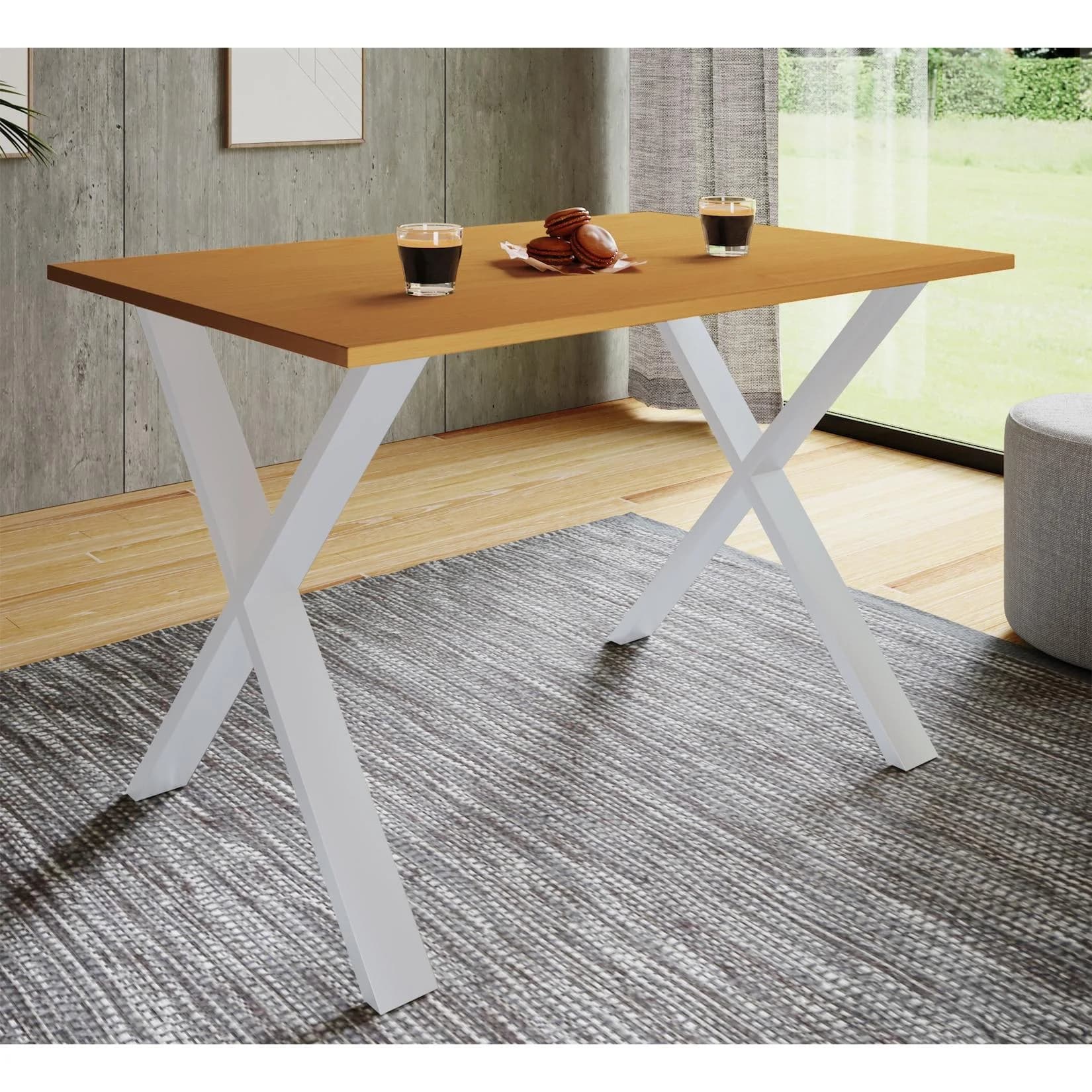 VCM Premium Holz Esstisch Xona X