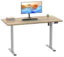 VCM Elektrisch Höhenverstellbarer Schreibtisch 110x80 cm Bild 2
