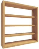 VCM Hängeschrank Holz Wandregal Esaldi S Braun Bild 1