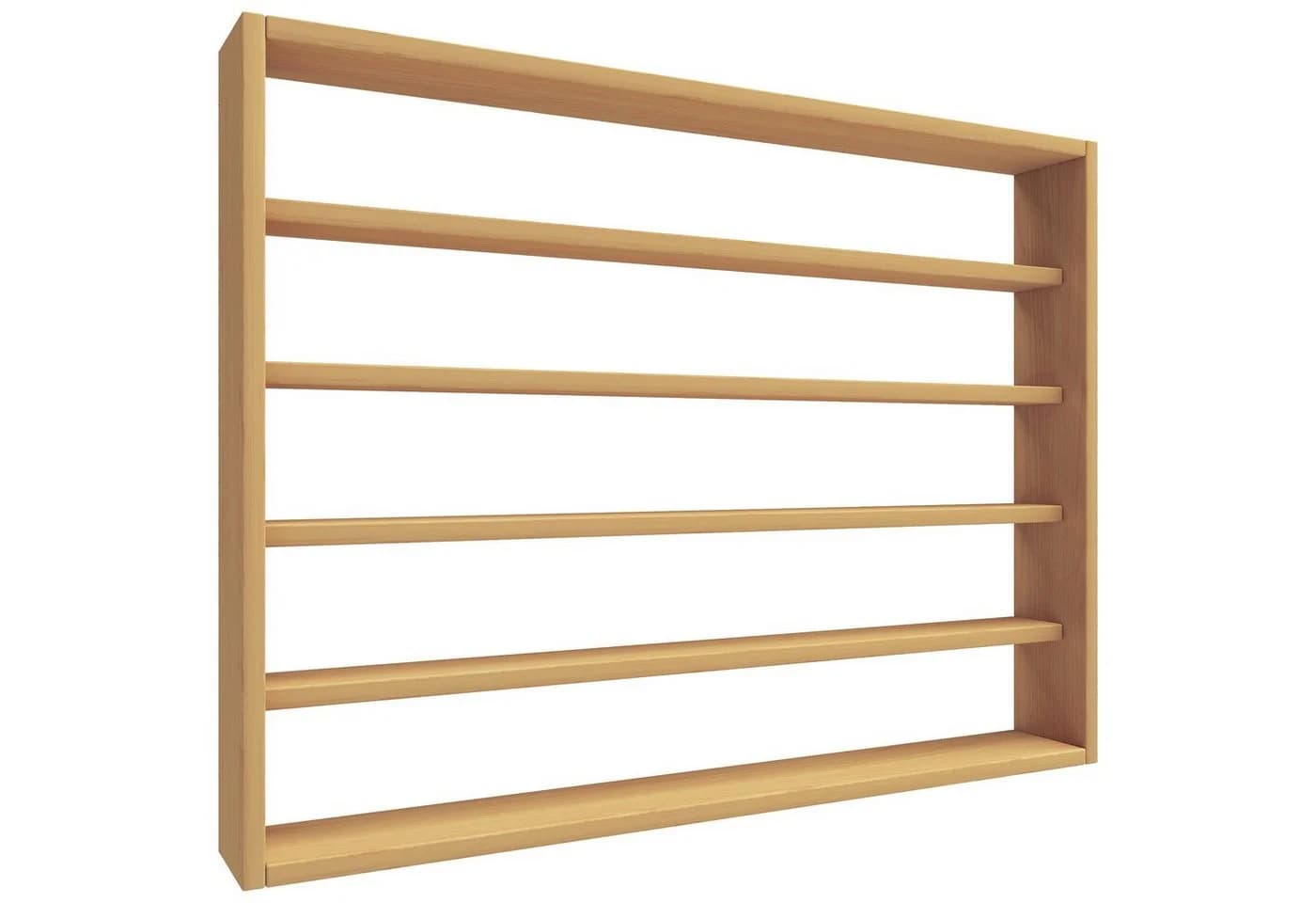 VCM Esaldi L Hängeschrank Holz Wandregal Küche Braun - Bild 2